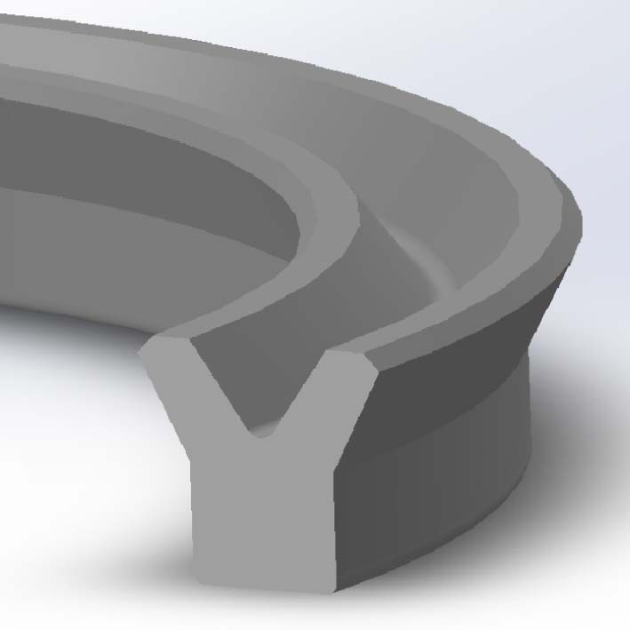 манжета гидравлическая не армированная